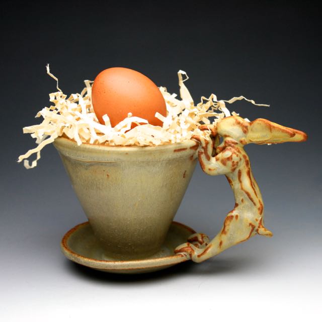 Troy Bungart ceramic Easter egg